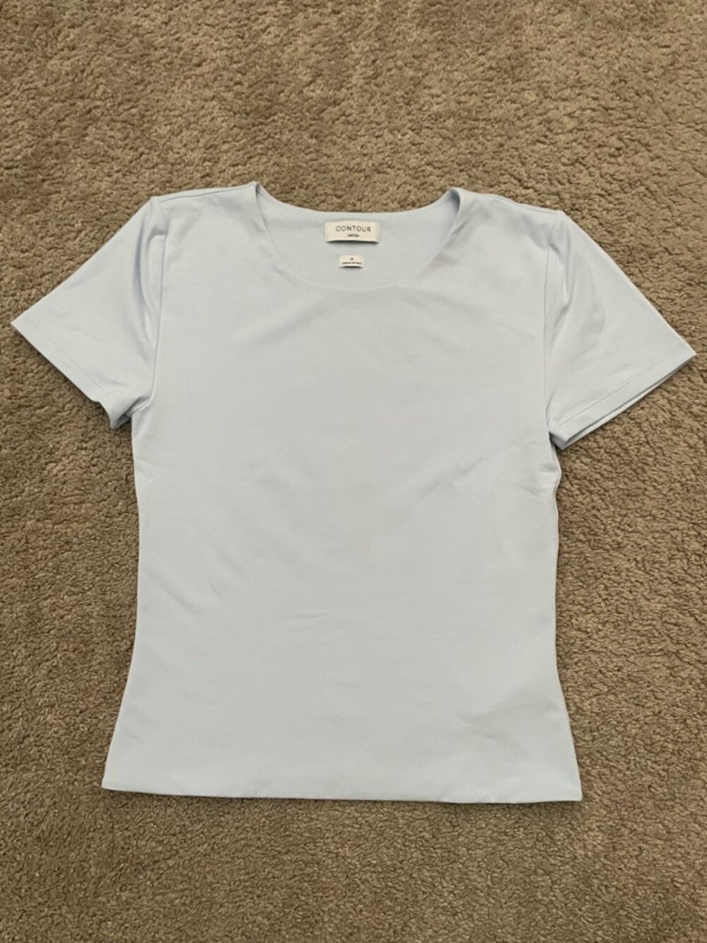 Sky Blue Aritzia Contour Top!